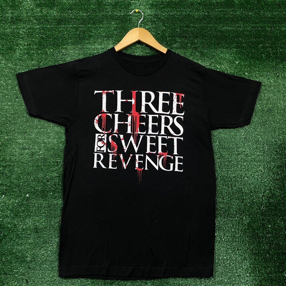 My Chemical Romance Three Cheers for Sweet Revenge Punk Rock Band TShirt Medium